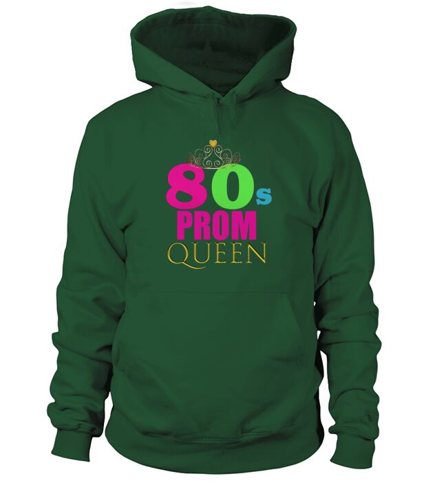 Neon 80s Prom Queen Retro Party Shirt Outfit Gift Idea Hoodie Unisex