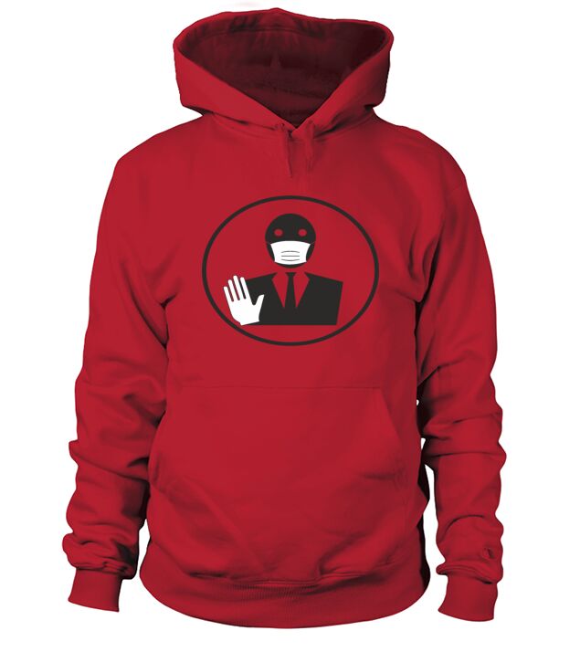 Stop Corona Virus Men's Hoodie
