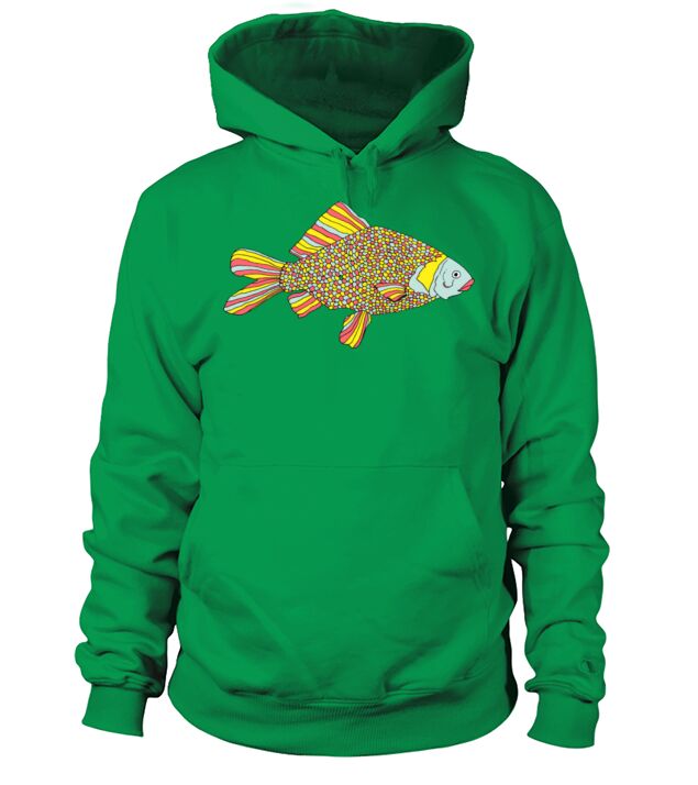 Fishy fish going for a little swimmy swim Men's Hoodie
