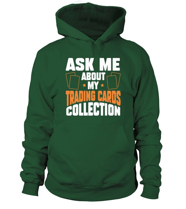 Ask Me Trading Cards Collection Deck Card Hoodie Unisex
