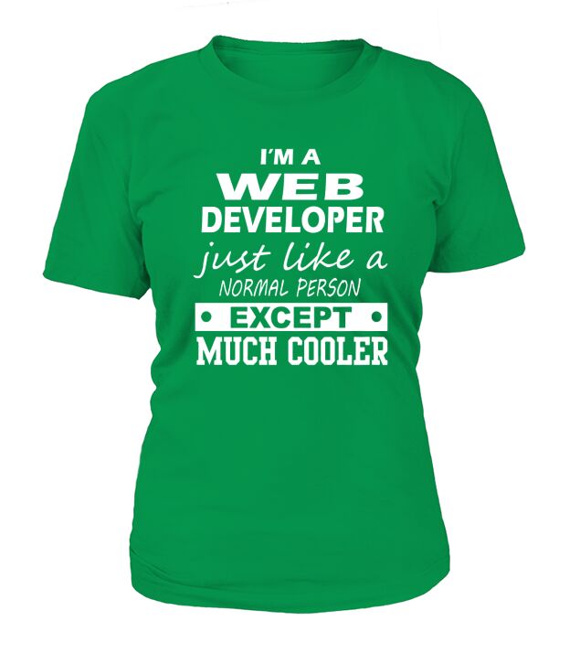 WEB DEVELOPER Cooler T-Shirt Woman