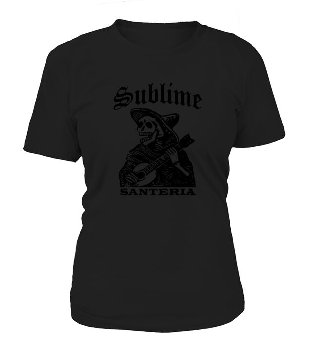 Sublime Santeria Skeleton T-Shirt Woman