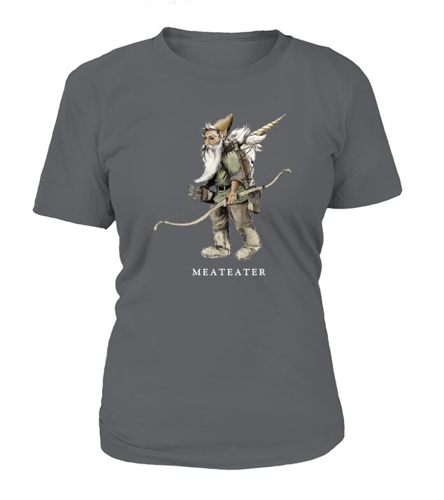 Meateater Gnome Packing Out A Unicorn Funny T-Shirt Woman