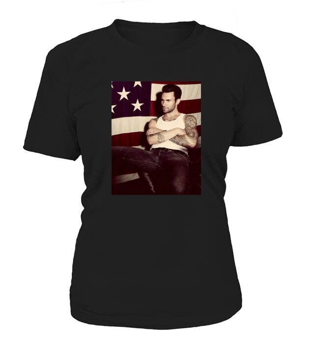 Adam Levine Women Baseball T-Shirt Woman