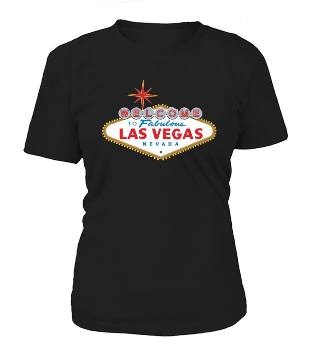 Las Vegas Sign T Shirt T-Shirt Woman