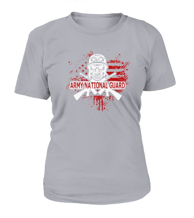 Army National Guard Shirt T-Shirt T-Shirt Woman