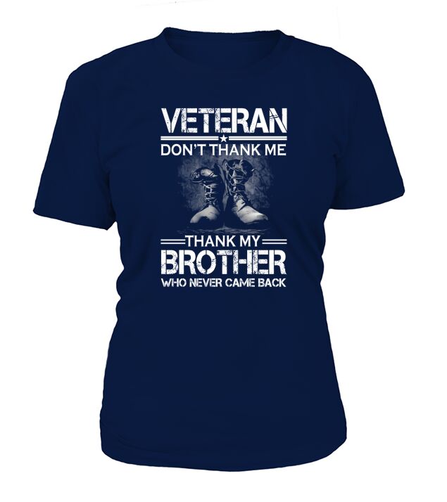 US Veterans  Dont thank Me T-Shirt Woman