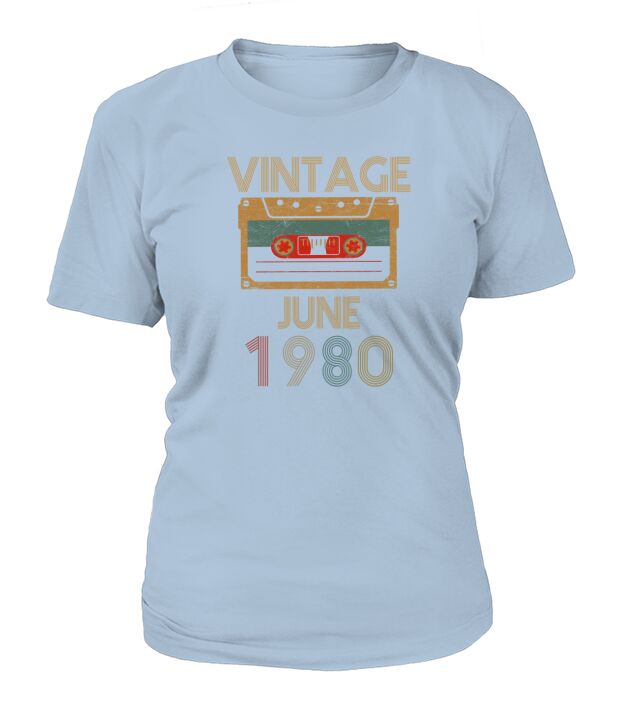Vintage June 1980 T-Shirt Woman