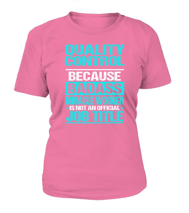 QUALITY CONTROL T-Shirt Woman