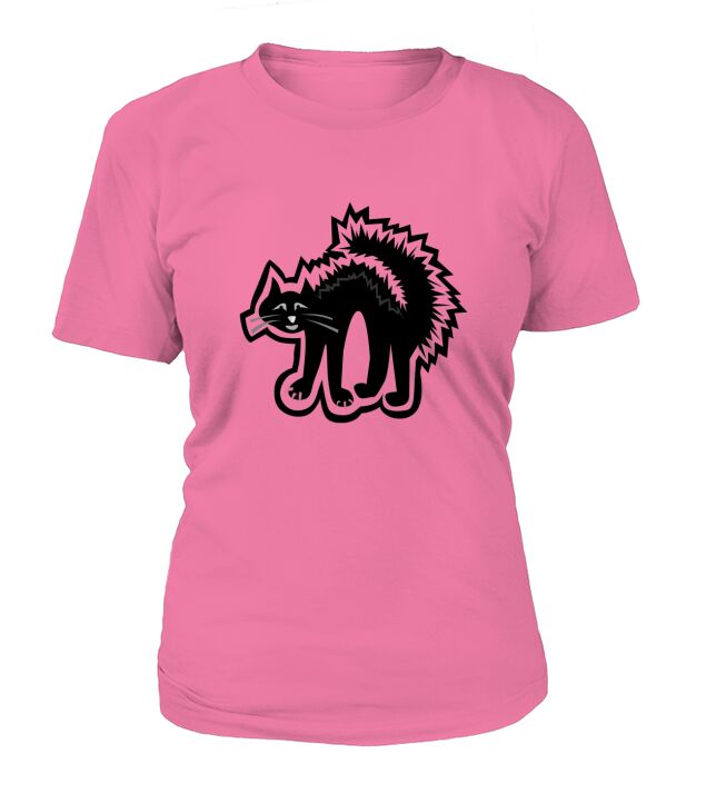 Scaredy Cat T-Shirt Woman