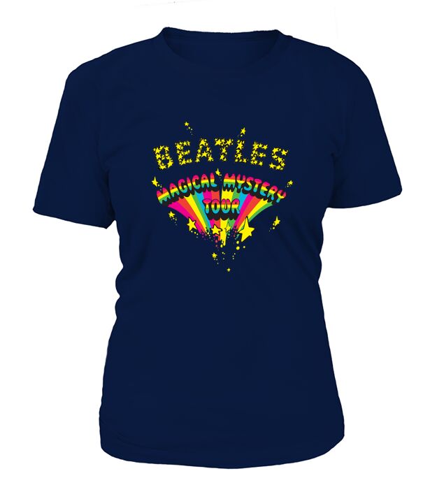 The Beatles Magical Mystery Tour Rainbow T-Shirt Woman
