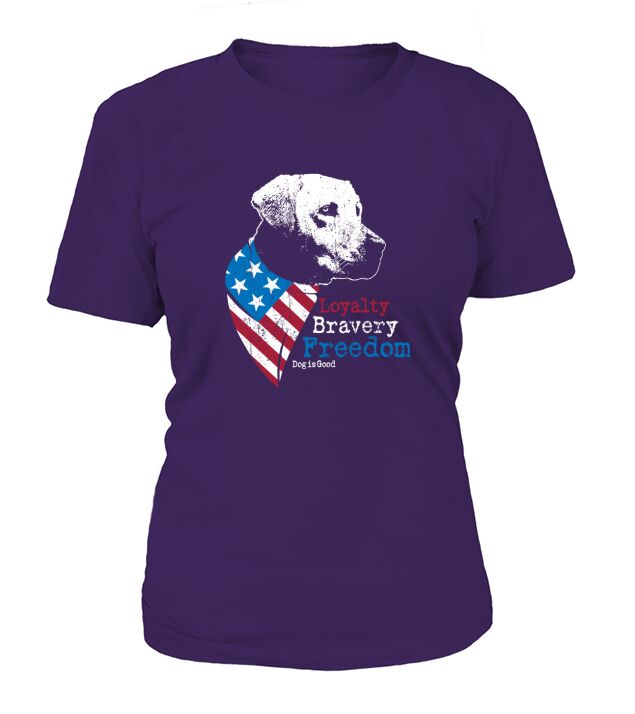 Loyalty Bravery Freedom T-Shirt Woman