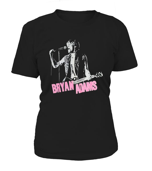1983 Bryan Adams Cuts Like A Knife T-Shirt Woman