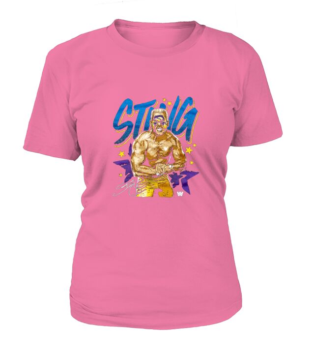 500 LEVEL Sting WWE  Sting Old School T-Shirt Woman