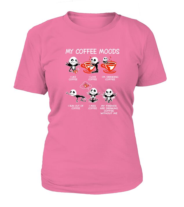 Jack Skellington my coffee moods T-Shirt Woman