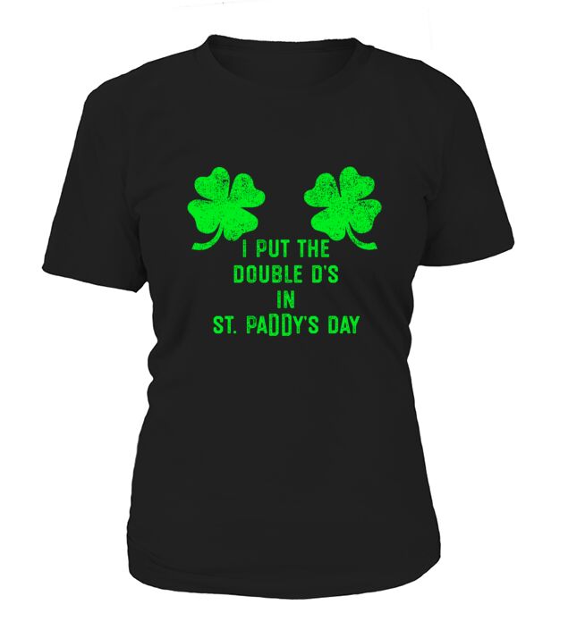 Shamrock Boobs Irish Saint PaddyS St PatrickS Da Women's T-Shirt
