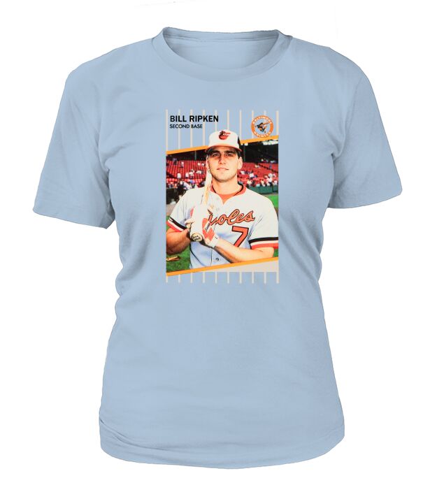 Bill Ripken Second Base Face Card 1989 Fleer Shirt T-Shirt Woman