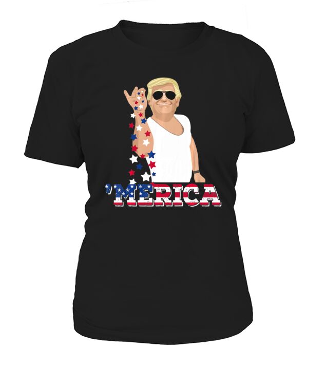 Trump 4th Of July Funny Trump Salt shirt T-Shirt Woman