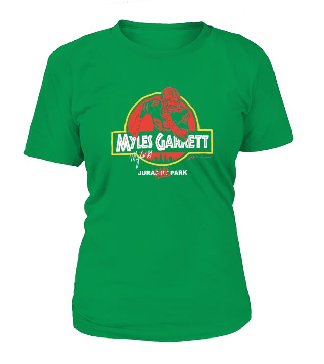 myles garrett vintage art T-Shirt Woman
