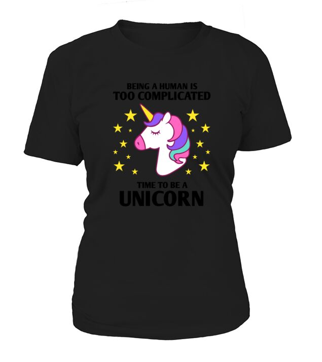 Time to be a unicorn Women's T-Shirt