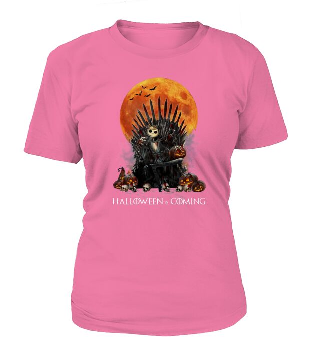 jack Skellington Halloween Is Coming GOT T-Shirt Woman