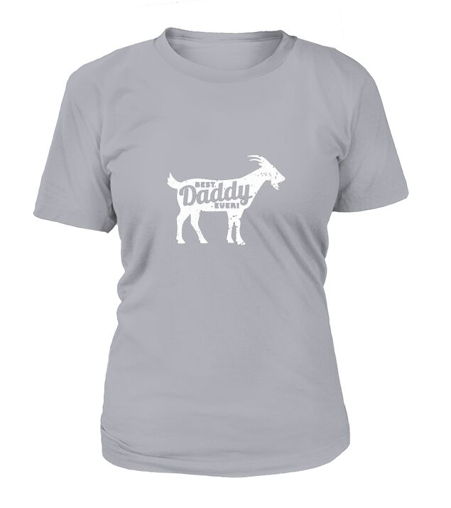 Goat Daddy Dad Farm Lover Fathers Day Gift T-Shirt Woman