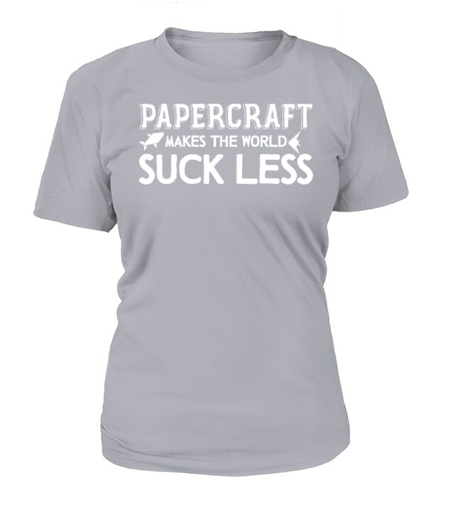 Papercraft Joke Origami Artwork Paper Cardmaking T-Shirt Woman