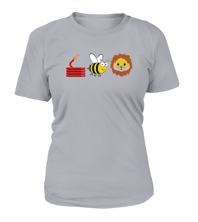 Hose Bee and  Lion T-Shirt Woman