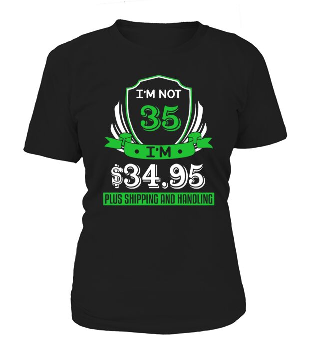 35th Birthday Gifts For Women Women. Birthday Tshirt. Women's T-Shirt
