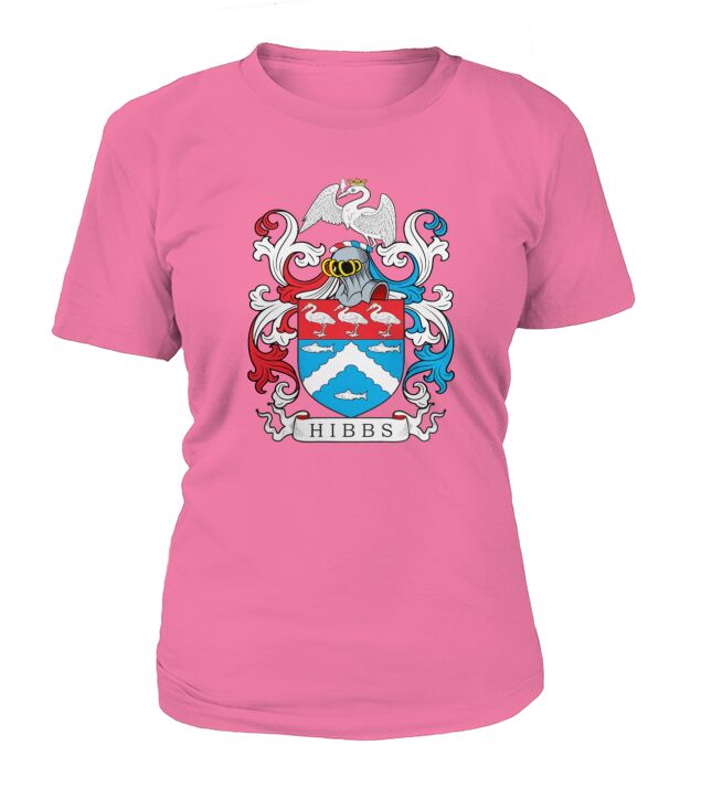 Hibbs Family Crest British Family Crests II T-Shirt Woman
