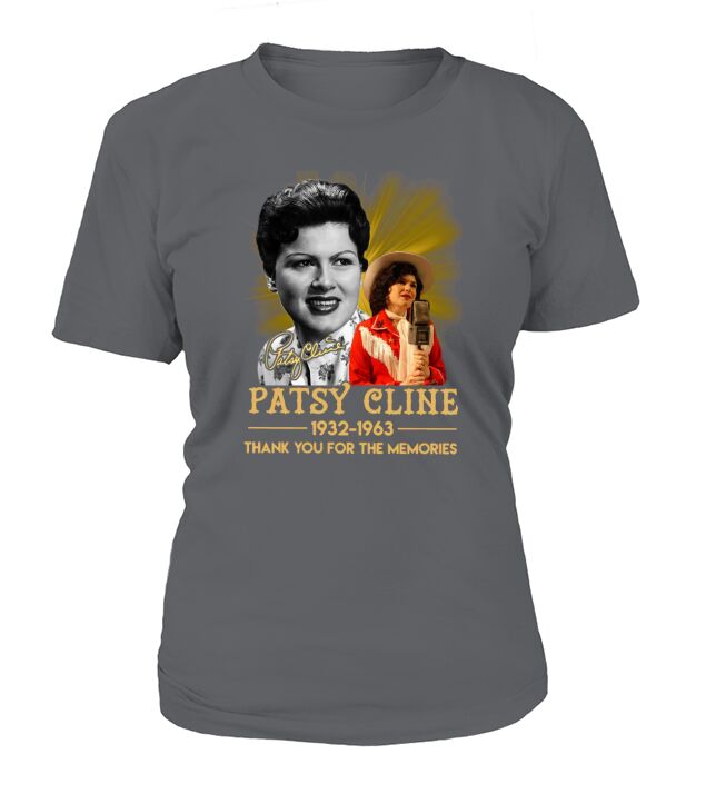 Patsy Cline 1932 1963 thank you for the memories signature T-Shirt Woman
