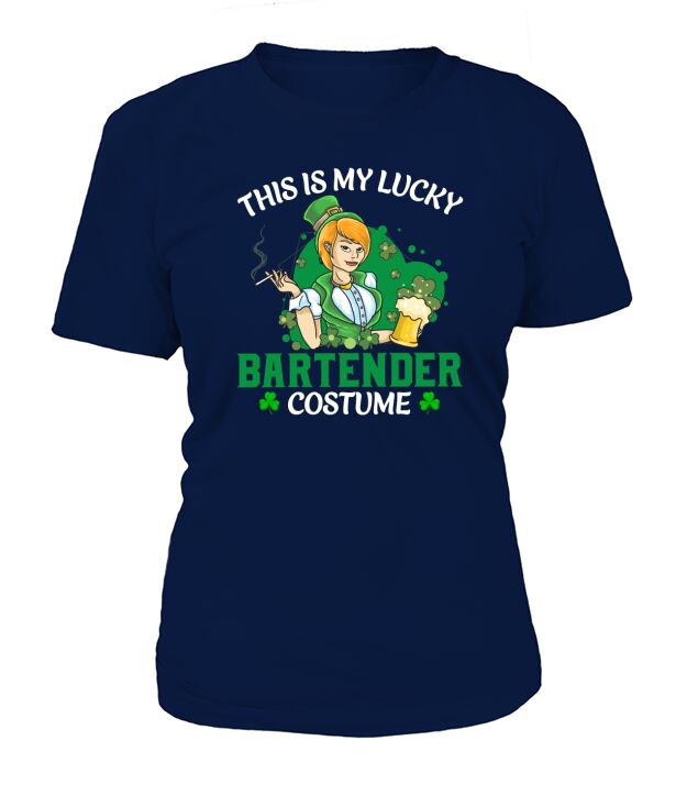 This is my lucky bartender costume T-Shirt Woman