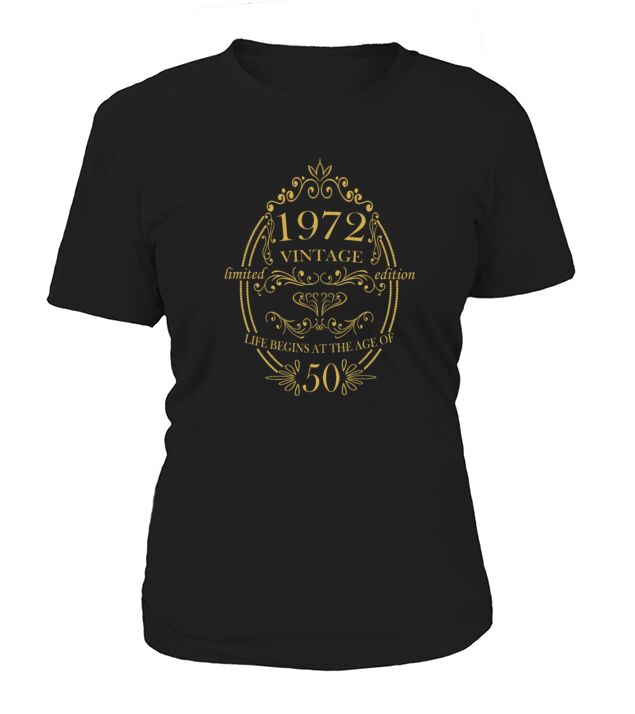 50th Birthday Gifts Women Vintage Women's T-Shirt