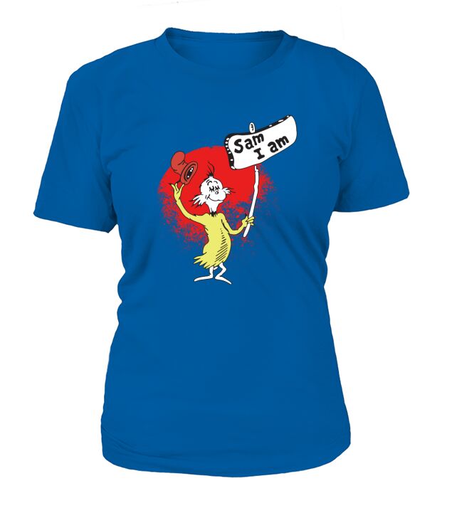 Dr Seuss Sam I Am T-Shirt T-Shirt Woman