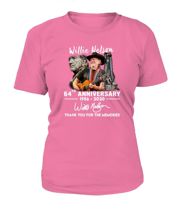 Willie Nelson Anniversary T-Shirt Woman
