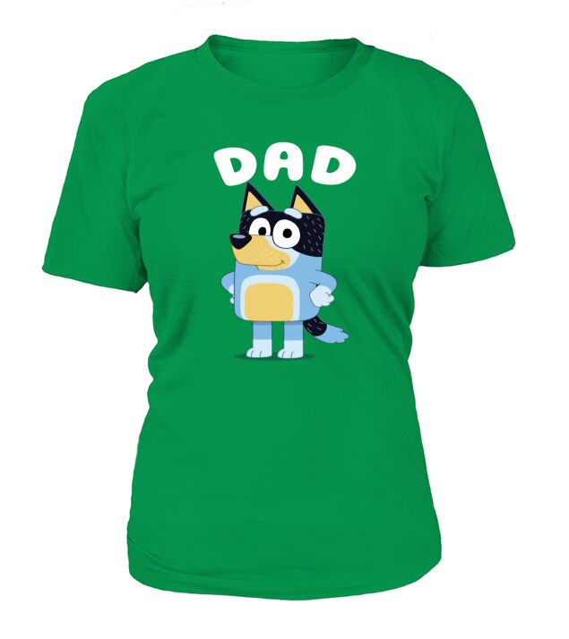 Vintage Bluey Dad T-Shirt Woman
