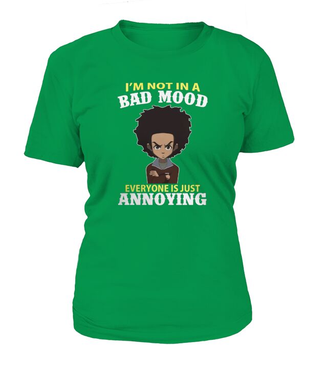 The Boondocks Shirts - Bad Mood T-Shirt Woman