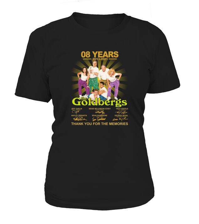 The Goldbergs 05 years 2013 2021 thank you for the memories signatures Women's T-Shirt