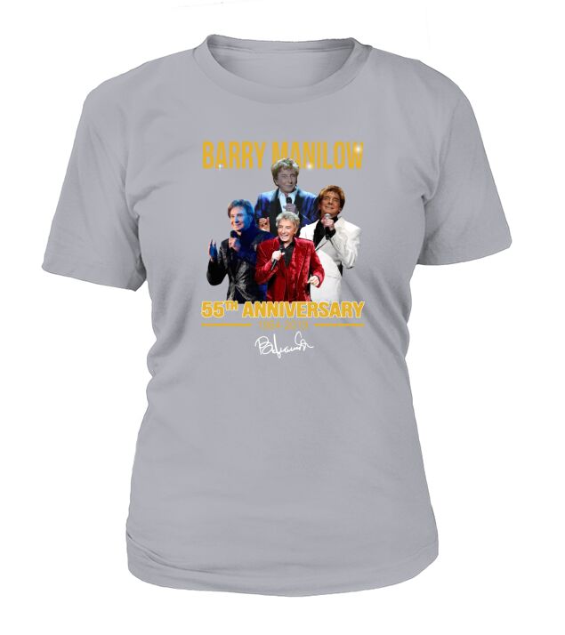 Barry Manilow 55th anniversary 1964-2019 signature shirt T-Shirt Woman