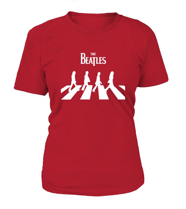 The Beatles Band  Abbey Road Tshirt T-Shirt Woman