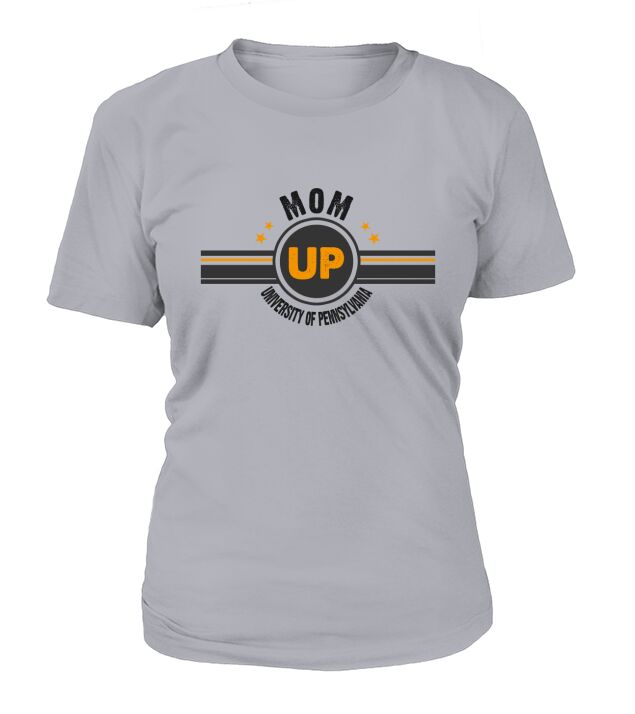 University of Pennsylvania Mom Awesome Family Gift T-Shirt Woman