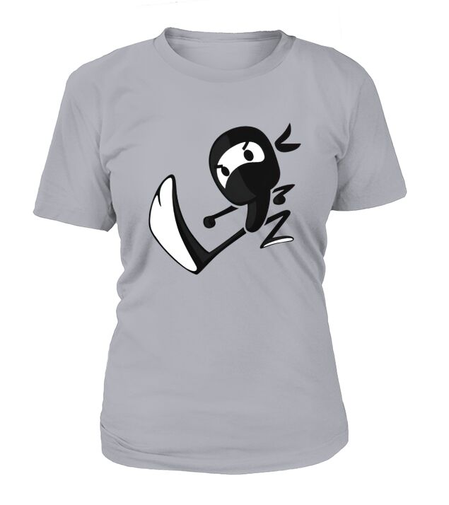 black ninja T-Shirt Woman
