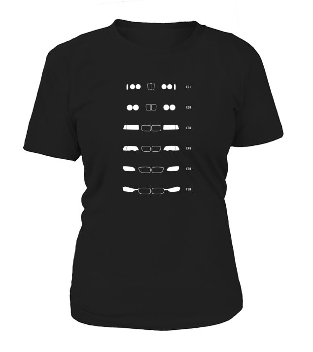 3 Heritage 1975-present Day E21 E30 E36 E46 E90 F30 T-Shirt Woman