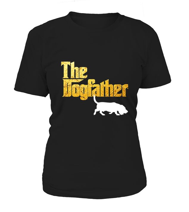 Basset Hound The Dogfather Women's T-Shirt