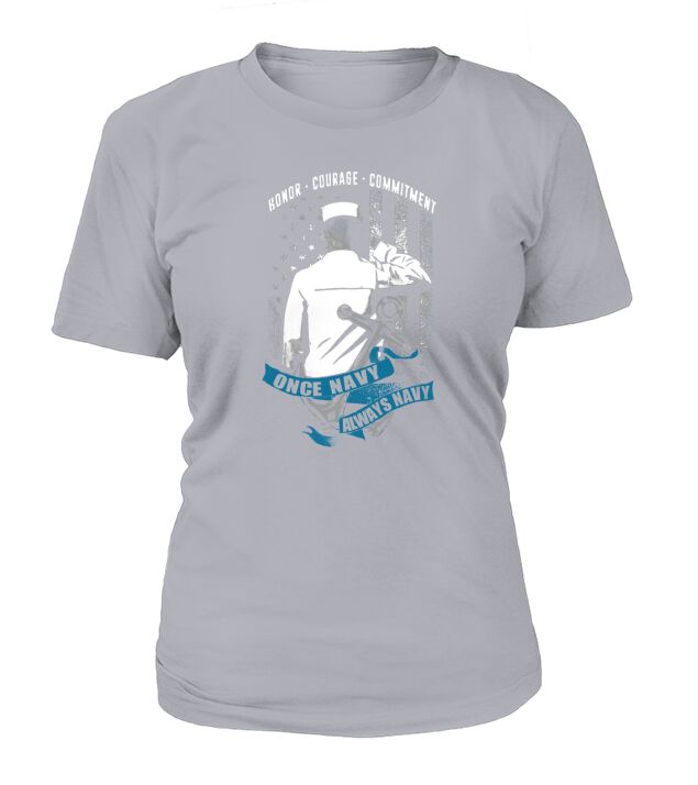 Veterans Day - Honor. Courage - Commitment - Navy - Sailor - Soldier - Military T-Shirt Woman