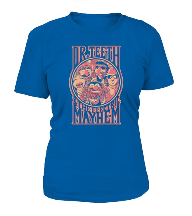 Muppets Show Dr Teeth and the Electric Mayhem T-Shirt Woman