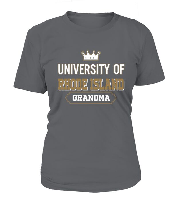 University of Rhode Island Grandma Great Gift For Grandparents T-Shirt Woman