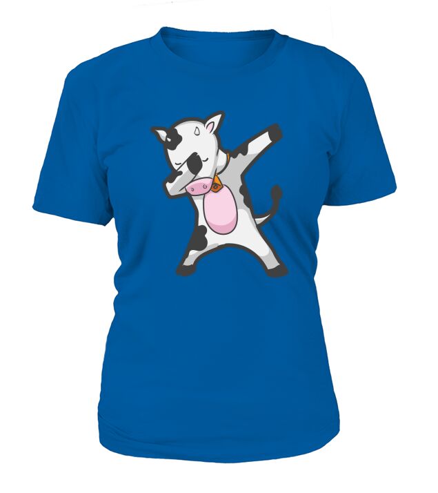 Dabbing COW   CALF  Dab Animal T-Shirt Woman