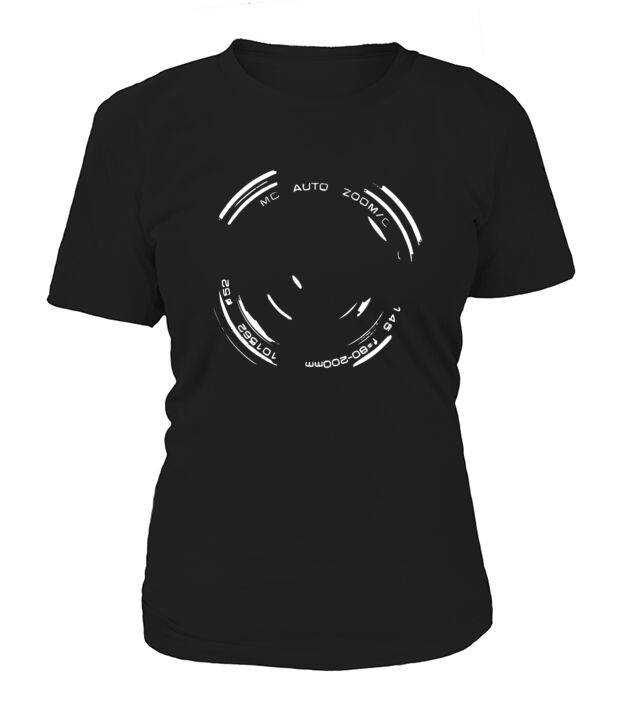 Camera Lens T-Shirt Woman