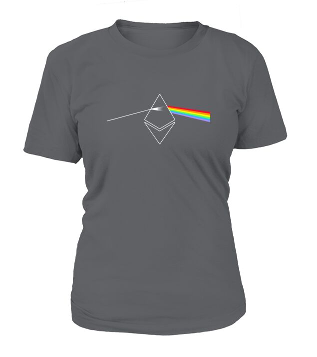 ethereum prism rainbow t shirt T-Shirt Woman